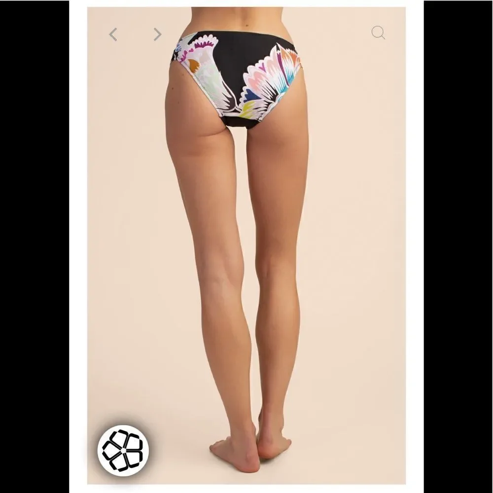BEAUTIFUL NEW WITH TAGS TRINA TURK SHIRRED HIPSTER BIKINI BOTTOMS SIZE 22W